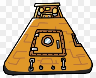 Spaceship Clipart Apollo Spacecraft - Png Download