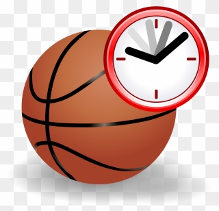 Piston Basketball Clipart Image Royalty Free Download - Png Clock Vector Transparent