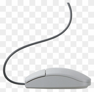 Computer Mouse Cord Top Clip Arts - Computer Mouse With No Background - Png Download