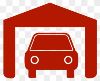 Garage With Car Transparent Clipart