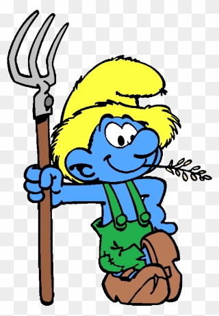 Farmer Smurf Png Clipart