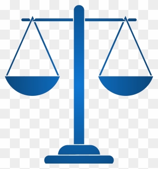 Measuring Scales Silhouette Justice Clip Art - Transparent Background Scales Of Justice Png