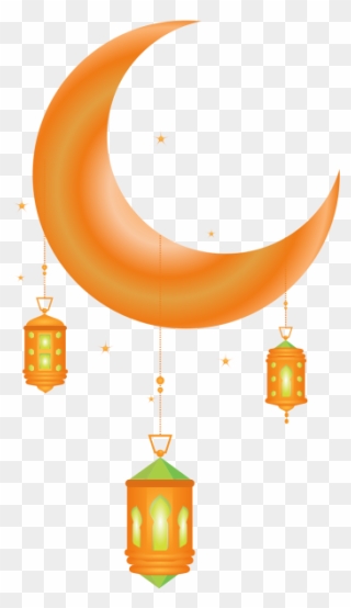 Moon Ramadan Clipart - Ramadan Moon Png Transparent Png