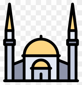Milan Cathedral Clip Art - Mosque Buildings Icon Png Transparent Png