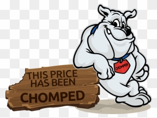 Chomper Logo - Bulldog With Graduation Cap Clipart - Png Download