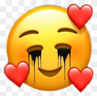 Heart Face Emoji Png Clipart