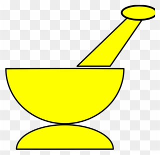 Mortar And Pestle Png Clip Art - Circle Transparent Png