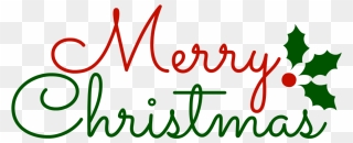 Merry Christmas In 2 Clipart