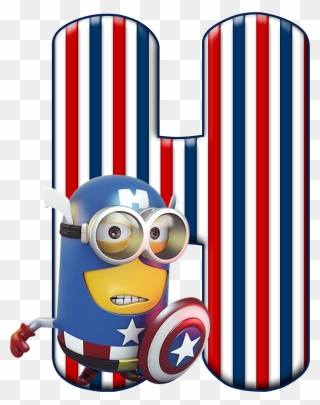 Minion Captain America Clipart