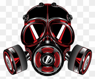 Gas Mask T-shirt Gas Detector - Gas Mask Logo Png Clipart