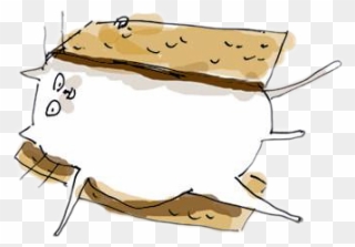 #marshmallow #marshmallows #smore #smores #smorescat - Cat Cartoon Marshmallow Clipart