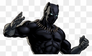 Black Panther Clipart Avengers Alliance - Black Panther Marvel Alliance - Png Download