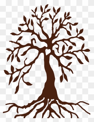 Silhouette Tree Of Life Vector Clipart