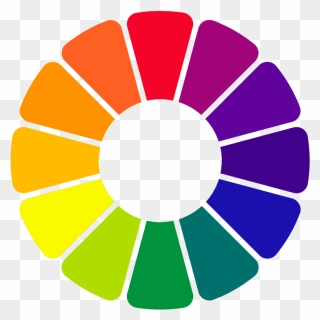 Happy Beans Design Color Wheel - Help Is Found In The Lord Clipart