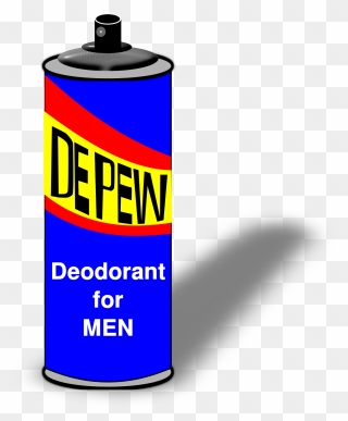 Deodorant Clipart Spray Deodorant - Cylinder - Png Download