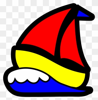 Sail Boat Clip Art - Png Download