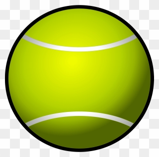 Clip Art Tennis Ball - Png Download