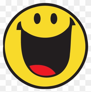 Transparent Emoji Assustado Png - Emoticon Senang Png Clipart