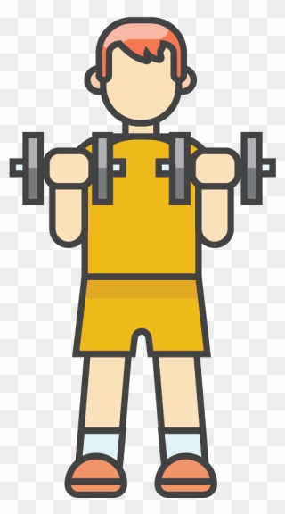 Spa Rtan Gym Unisex - Gym Guy Cartoon Png Clipart