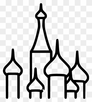 St Basil Cathedral Moscow Svg Png Icon Free Download - Free Moscow Icon Clipart