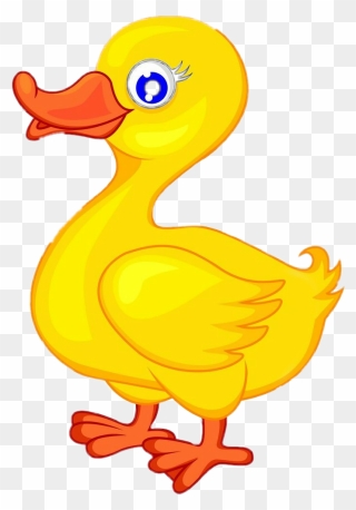 #ducky #rubberducky #duck  #animals #feathers #yellowducky #swimming - Cartoon Image Of Duck Clipart