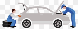 Car Repair Clipart Free Black And White Library Car - Car Mechanic Png Transparent Png