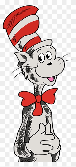 How To Draw The Cat In The Hat - Drawing How To Draw Cat In The Hat Clipart