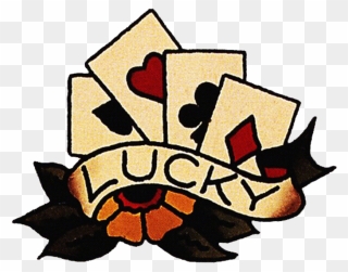Jerry Vintage Tattoo Designs - Sailor Jerry Tattoos Lucky Clipart