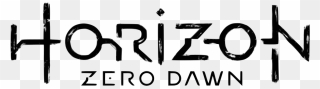 Logo Horizon Zero Dawn - Calligraphy Clipart