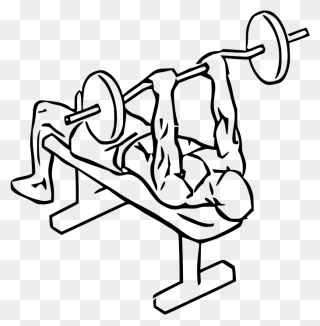 Tricep Exercises Bar Clipart