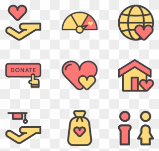 Donating To Charity Clipart - Png Download
