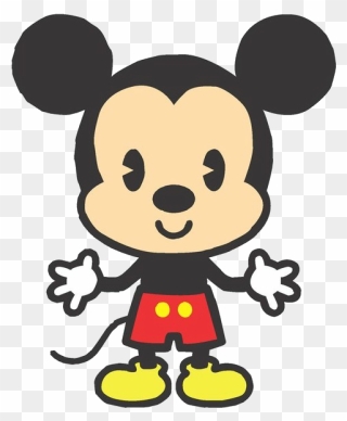 Mickey Clipart Cute, Mickey Cute Transparent Free For - Cute Mickey Mouse Cartoon - Png Download