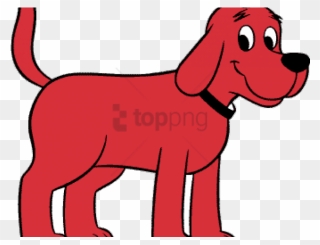 Clifford The Big Red Dog Png Image With Transparent - Clifford The Big Red Dog Standing Clipart