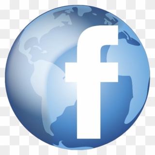 Media Globe Facebook Advertising Social World Connect - Facebook Globe Png Clipart