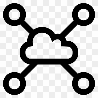 Cloud Connection Connect Data - Connect Data Icon Png Clipart