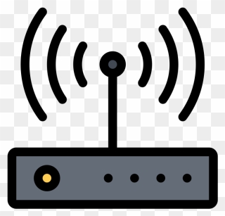 Smart Connect Burlington Telecom - Router Clipart - Png Download