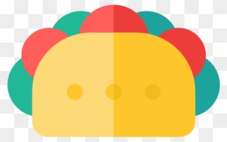 Flat Mexican Food Icon Clipart