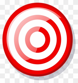 Shooting Target Bullseye Clip Art - Target Clipart Png Transparent Png
