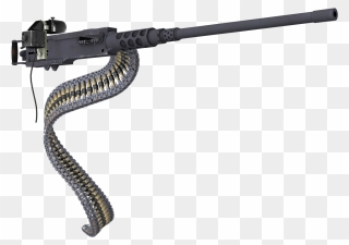 Machine Gun Clipart Minigun - Browning M2 B 17 - Png Download