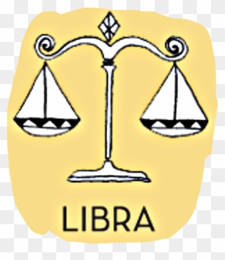 #libra #scales #balance #zodiac #freetoedit - Cartoon Clipart