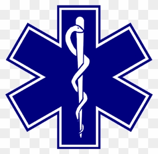 Ems Clipart - Clipground - Star Of Life Png Transparent Png