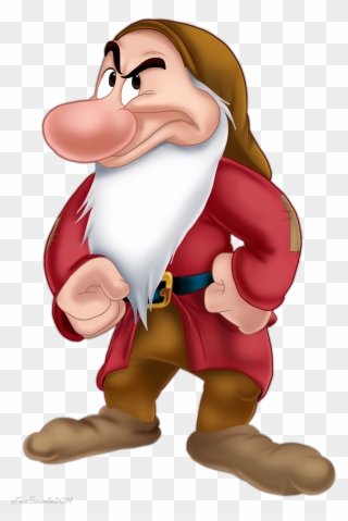 Grumpy From Snow White And The Seven Dwarfs Clipart