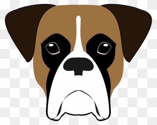 Boxer Dog Drawing Easy Clipart
