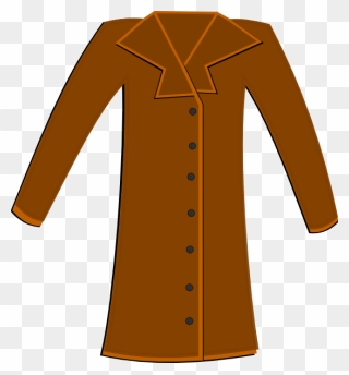 Clipart Of Coat, Clothing Rack And Coat Closet - Active Shirt - Png ...