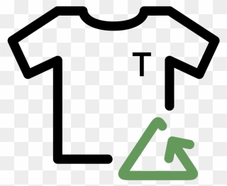 Transparent Clothing Closet Clipart - White T Shirt Icon Png