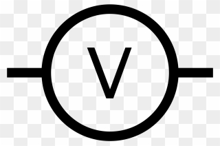 Voltmeter Symbol Clipart