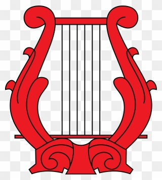Harp Clipart Lyre - Lyre Coat Of Arms - Png Download