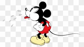Classic Mickey Mouse Clipart - Cartoon - Png Download