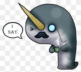 Narwhal Clipart Chibird - Narwhals - Png Download