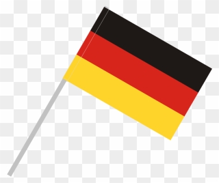 Nazi Germany Flag Png - Germany Flag On Stick Clipart